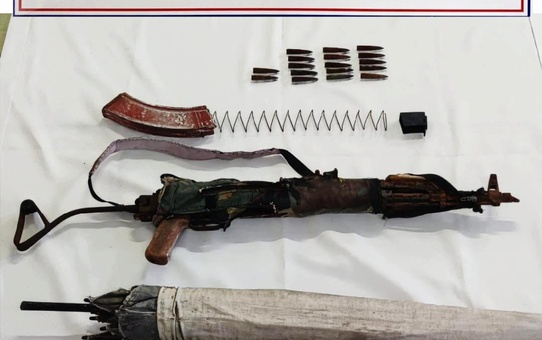 Erzincan'da 'Şehit Jandarma Onbaşı Ahmet Bilgiç Operasyonu'nda silah ve mühimmat ele geçirildi