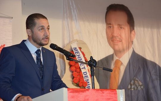 Yeniden Refah Partisi Demirci İlçe Teşkilatı Kongresi Yapıldı