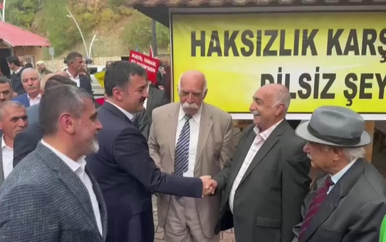 Tunceli'de Filistin'e Destek Açıklaması