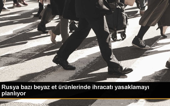 Rusya, beyaz et ürünlerinin ihracatını geçici olarak yasaklamayı öneriyor