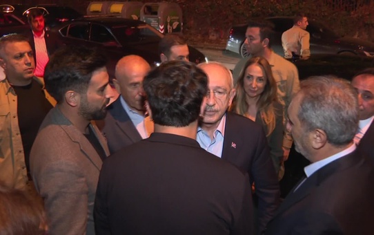 CHP Genel Başkanı Kılıçdaroğlu, eski Milletvekili Yeşil'e taziye ziyaretinde bulundu