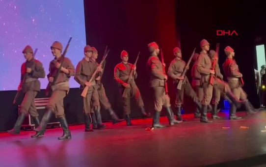Çorlu'nun kurtuluşu 100. yıl etkinlikleri kapsamında oyun sahnelendi