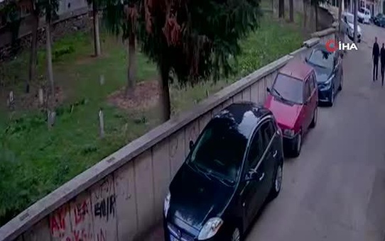 9 yaşındaki çocuğa biber gazı sıkan saldırganı gözleri ele verdi
