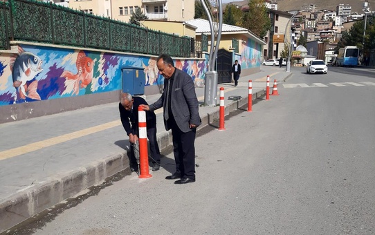 Hakkari'de Zabıta Müdürlüğü duba çalışması gerçekleştirdi