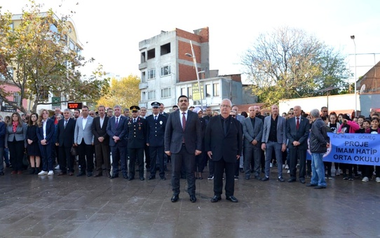 Balıkesir Gömeç'te Atatürk'ün Vefatının 85. Yılı Törenlerle Anıldı