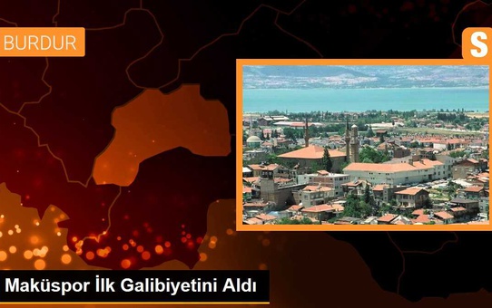 Maküspor İlk Galibiyetini Aldı