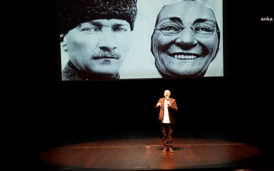 Ceyhun Yılmaz, Mersin'de Cumhuriyet'in 100. yılında Atatürk'ü anlattı