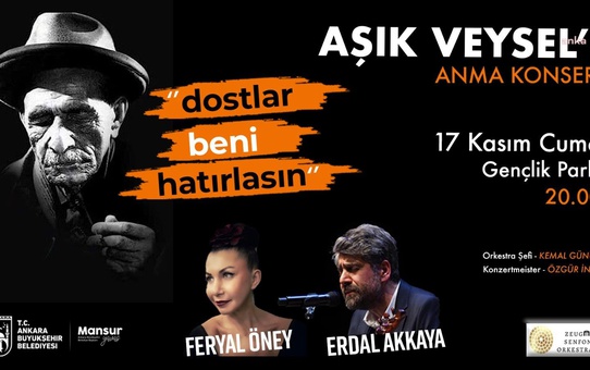 Aşık Veysel'in 50. ölüm yılı anma programı düzenlenecek