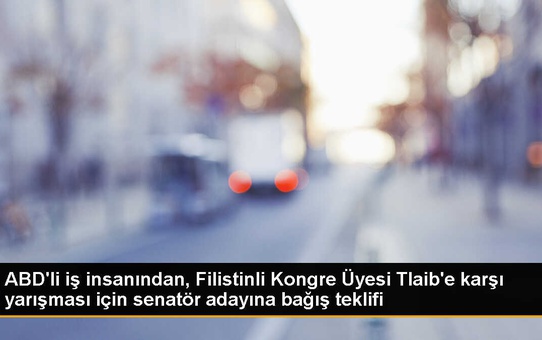 ABD'li iş insanı, Hill Harper'ın adaylıktan çekilmesi karşılığında Rashida Tlaib'e 20 milyon dolar teklif etti