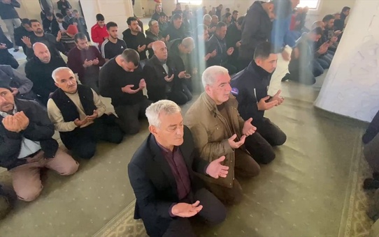 Mardin Midyat'ta Filistinliler için dualar edildi