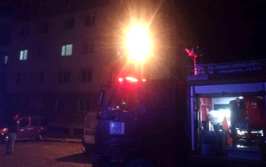 Bilecik'te evde çıkan yangında büyük hasar
