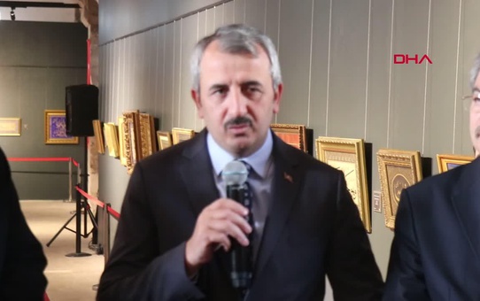 Edirne'de 'Konuşan Yazılar' sergisi açıldı
