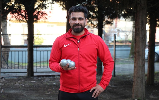Milli sporcu Faik Dursun Öztürk, dünya şampiyonluğuna göz koydu