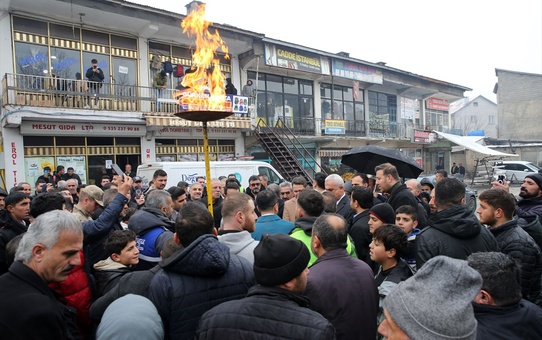 Muş'un Hasköy ve Korkut ilçelerine doğalgaz verilmeye başlandı