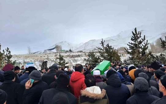 Erzurum'da Hıdır Has Hoca'nın cenazesi defnedildi