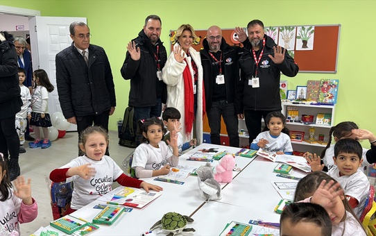 Gülben Ergen'in desteklediği anaokulu Adıyaman'da hizmete açıldı