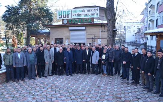 Yığılca Dernekleri Federasyonu Başkanlığı İlyas Yıldırım'a devredildi