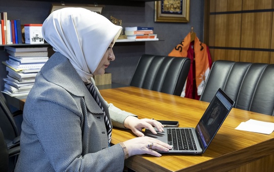 KEFEK Başkanı Çiğdem Erdoğan Atabek, AA'nın 'Yılın Kareleri' oylamasına katıldı