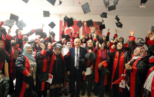 Yenimahalle Belediyesi Okuma Yazma Kurslarından 120 Kursiyer Mezun Oldu