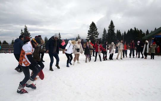 Ilgaz Dağı'nda Yarı Yıl Tatilinde Yoğunluk Yaşanıyor