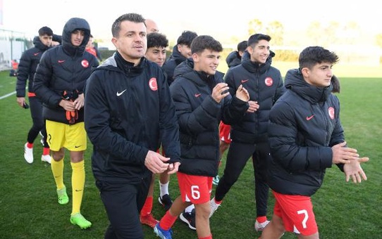 U16 Milli Futbol Takımı İrlanda Cumhuriyeti'ni 3-1 Mağlup Etti