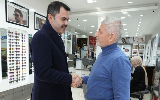 Murat Kurum, Bakırköy'de Esnafı Ziyaret Etti