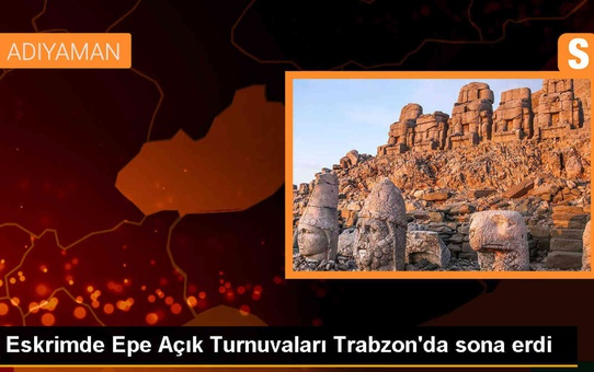 Trabzon'da düzenlenen Eskrim Turnuvasında şampiyonlar belli oldu