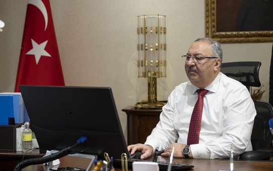 Cumhurbaşkanlığı İdari İşler Başkanı Metin Kıratlı, AA'nın 'Yılın Kareleri' oylamasına katıldı