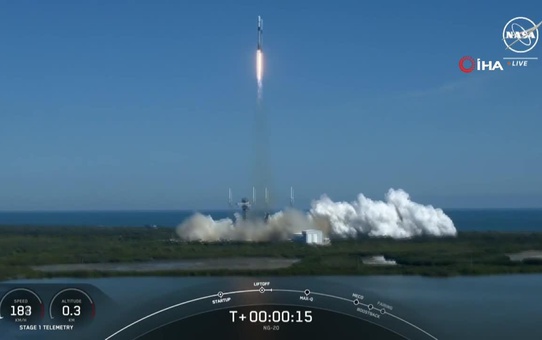 NASA, Uluslararası Uzay İstasyonu'na 4 tonluk kargo gönderdi