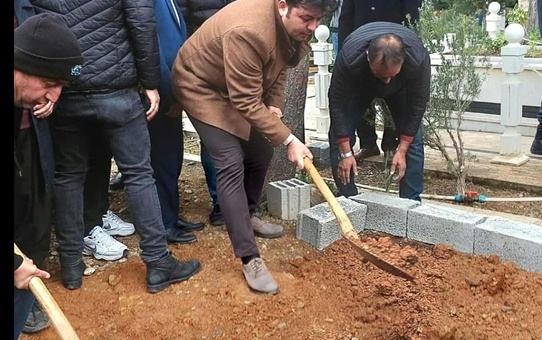 Şehit Jandarma Astsubayın Babası Ahmet Gür Toprağa Verildi