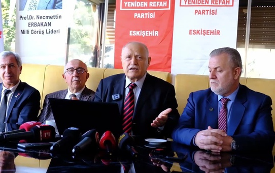 Yeniden Refah Partisi Eskişehir Büyükşehir Belediye Başkanı Adayları Tanıtıldı