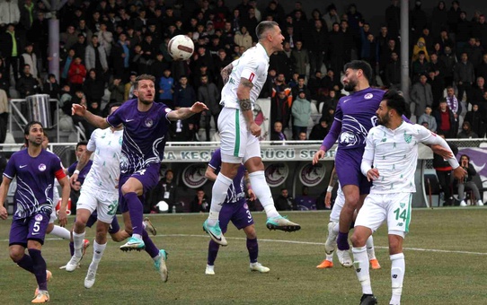 Ankara Keçiörengücü, Boluspor'a 2-1 mağlup oldu