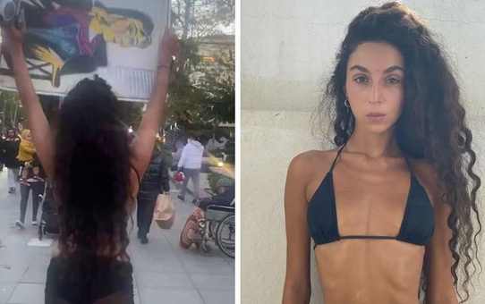 'Memelere özgürlük' pankartıyla yürüyen fenomen Melisa Aydınalp hakkında hapis istemiyle dava açıldı