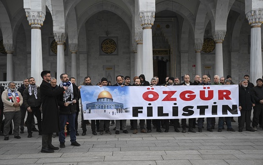 Ankara'da Filistin Dayanışma Platformu İftar Programı Düzenlendi