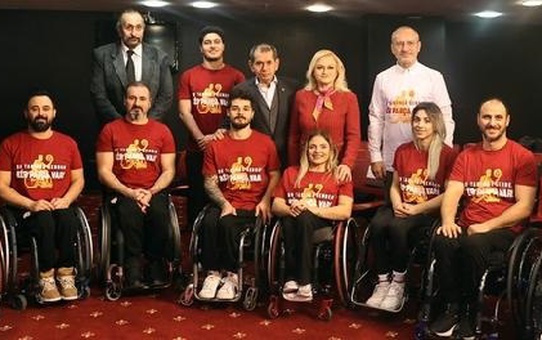 Engelsiz Aslanlar Balosu ve Galatasaray Paralimpik Akademi Lansmanı Gerçekleştirildi