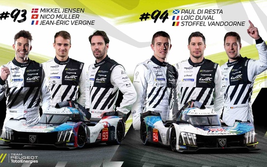 Peugeot TotalEnergies, 2024 WEC'de yeni ekip ve pilotlarını duyurdu