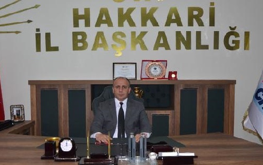 CHP Hakkari İl Başkanı Nazım Demir Görevinden İstifa Etti