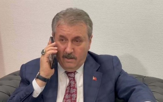 BBP Genel Başkanı Mustafa Destici, Milli Savunma Bakanı Yaşar Güler'e taziye telefonu