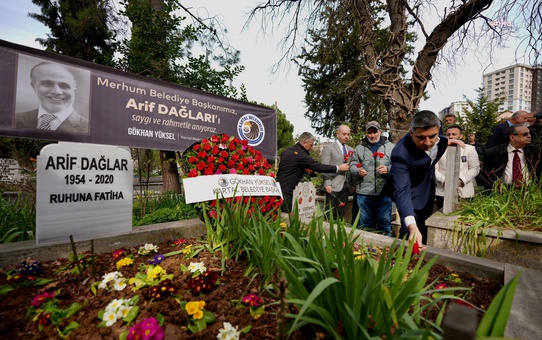 Arif Dağlar için anma töreni düzenlendi