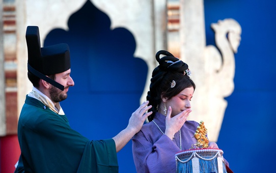 Venedik'te Hanfu Kıyafetleri Gösterisi