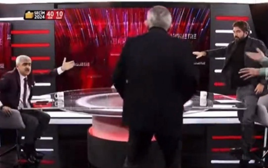Rasim Ozan Kütahyalı'nın programında büyük kavga! Canlı yayında küfürler havada uçuştu