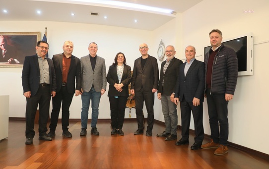 Efeler Sanayici ve İş İnsanları Derneği Başkanı ve Yönetim Kurulu Üyeleri Aydın Büyükşehir Belediye Başkanı'nı Ziyaret Etti