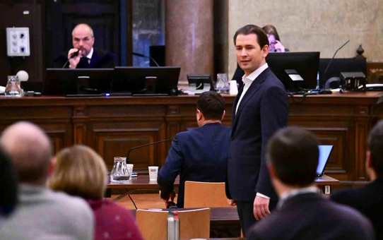 Eski Avusturya Başbakanı Sebastian Kurz, yalan beyanda bulunduğu gerekçesiyle hapis cezasına çarptırıldı