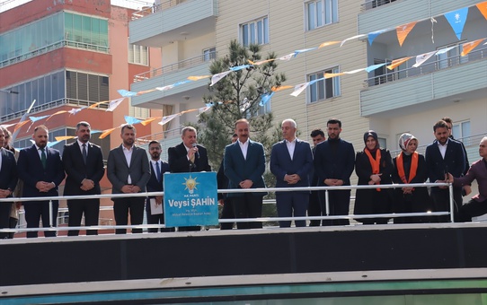 Mardin Midyat'ta AK Parti Seçim Koordinasyon Merkezleri Açıldı
