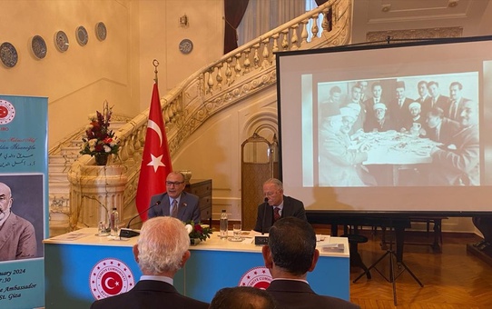 Türkiye'nin Kahire Büyükelçiliği, Mehmet Akif Ersoy'u Anma Haftası Etkinliği düzenledi