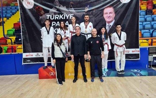 Denizlili Sporcular Para Tekvando Türkiye Şampiyonasında 4 Madalya Kazandı