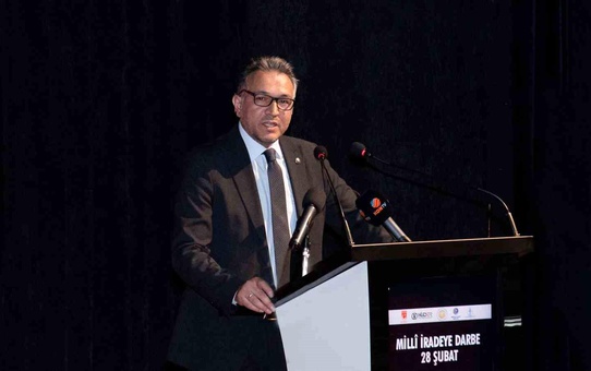Selçuk Üniversitesi'nde 'Milli İradeye Darbe 28 Şubat' konulu söyleşi düzenlendi