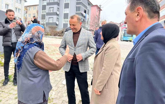 Alaplı Ak Parti Belediye Başkan Adayı Recep Ocak Saha Çalışmalarına Başladı