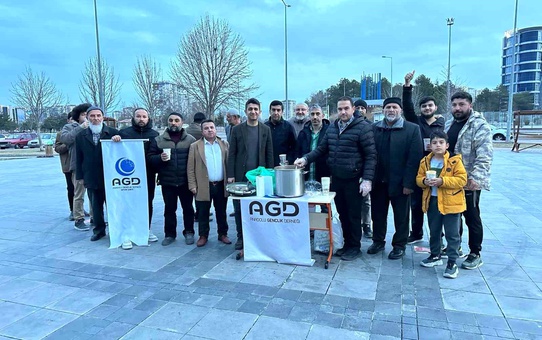 AGD Kocasinan İlçe Başkanı Sabri Fidan liderliğinde etkinlik düzenlendi