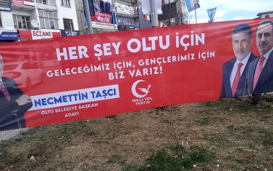 BBP Erzurum İl Başkanı, Oltu Belediye Başkanı'nın Muhsin Yazıcıoğlu'nun fotoğrafını kullanmasına tepki gösterdi